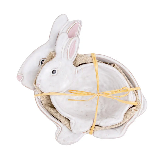 Callie Bunny Nesting Dish Set