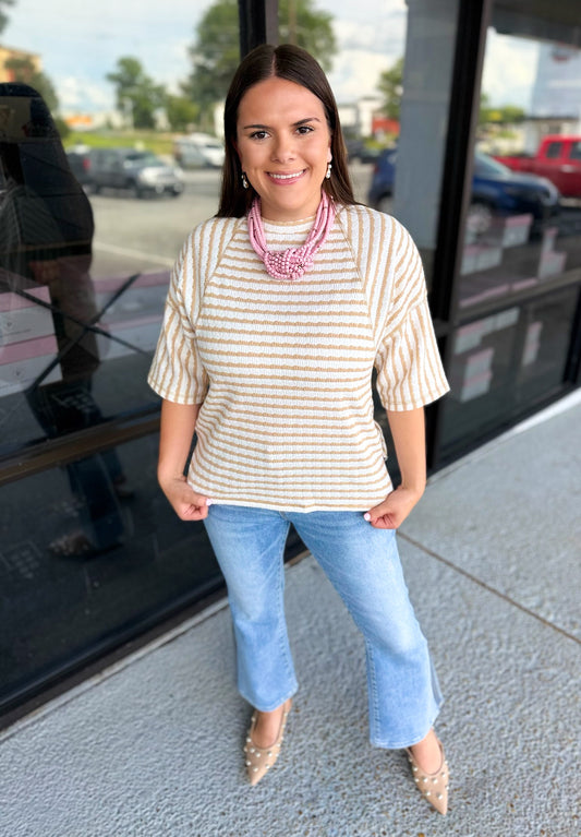 Freddi Top - taupe
