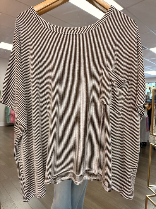 Britt Top - Brown