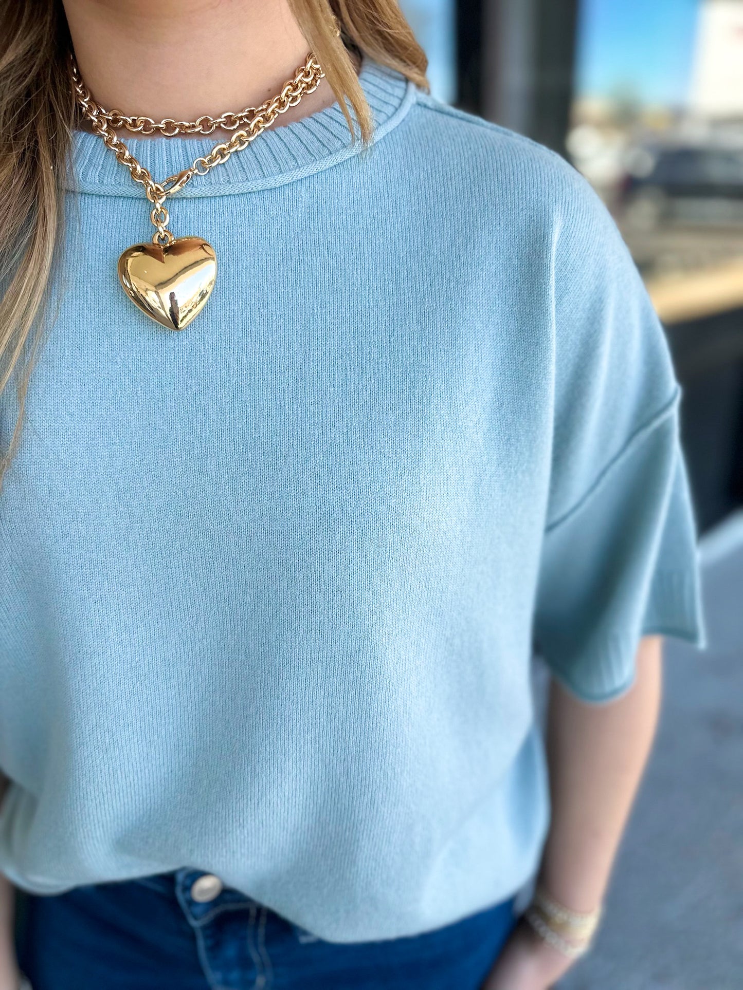 Bree Top - Soft Mint