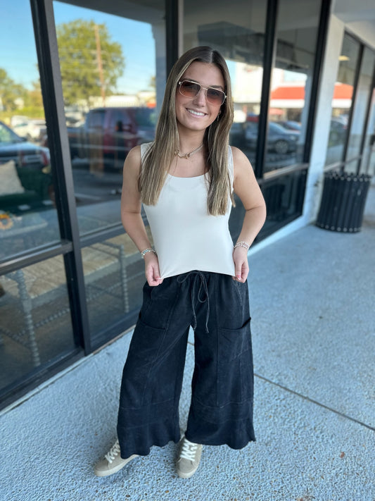 Comfy & Cute Top - ecru