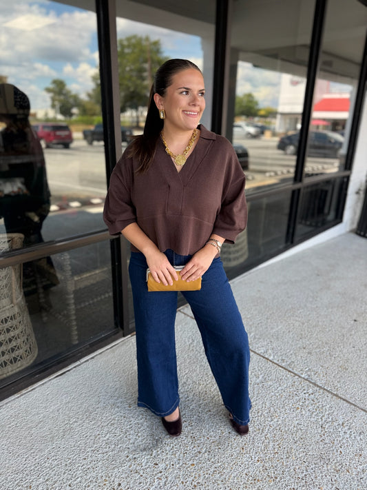 Holli Top - brown