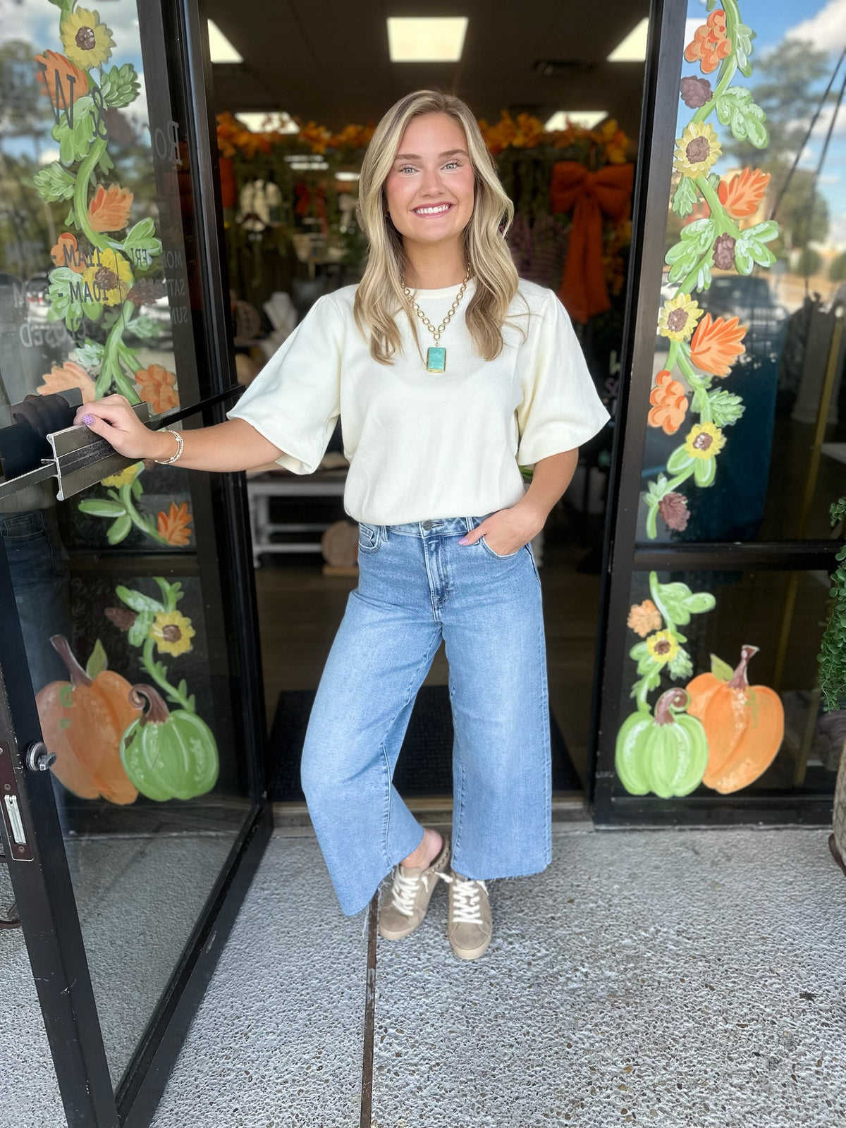 Bubble Baby Top - cream