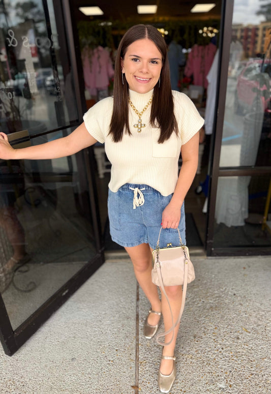 Jennifer Denim Shorts