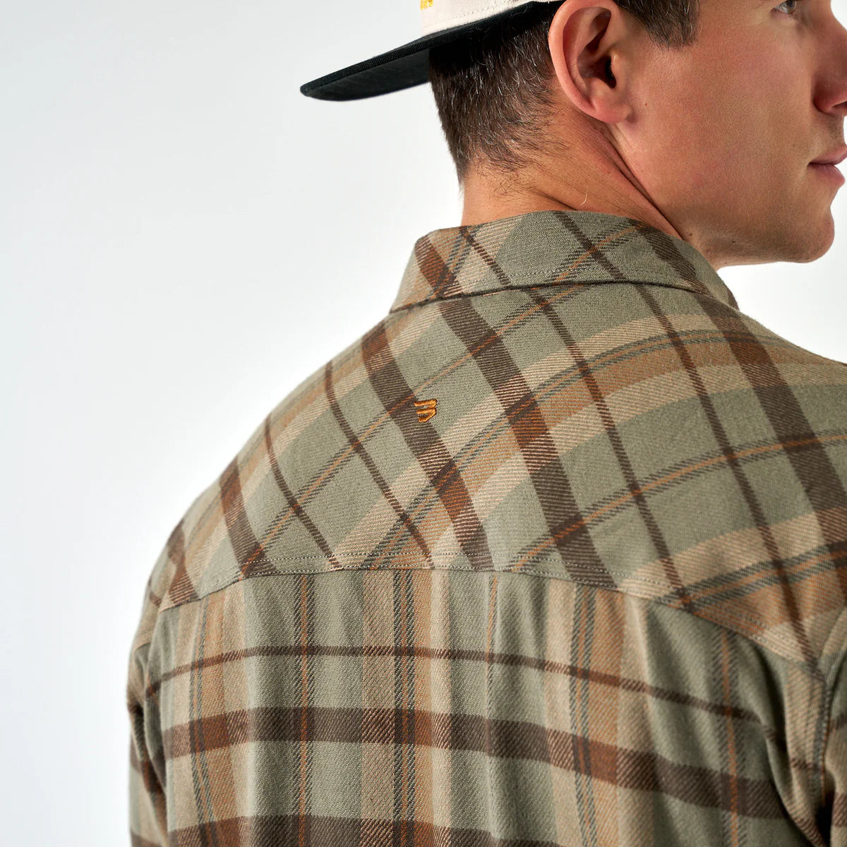 Timber Brown Flannel