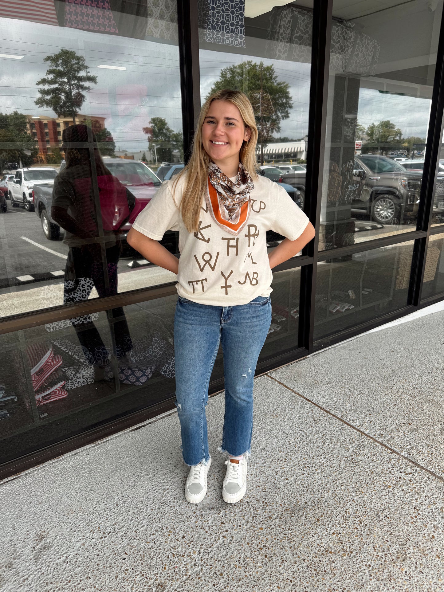 Gina Brand Tee-Cream