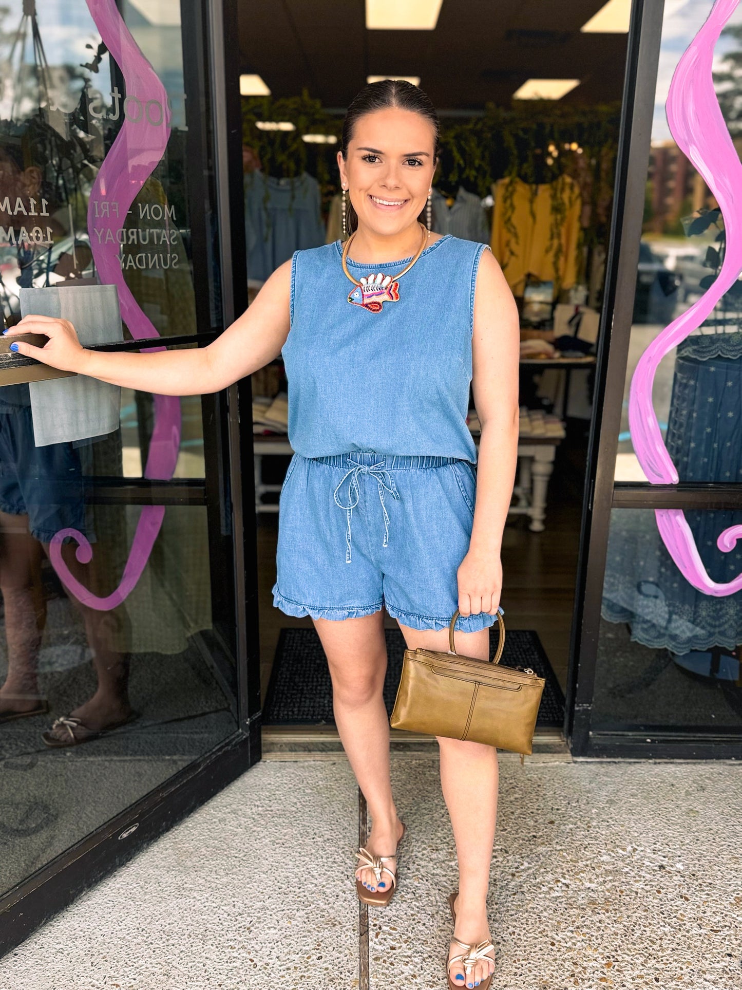 Elizabeth Denim Set