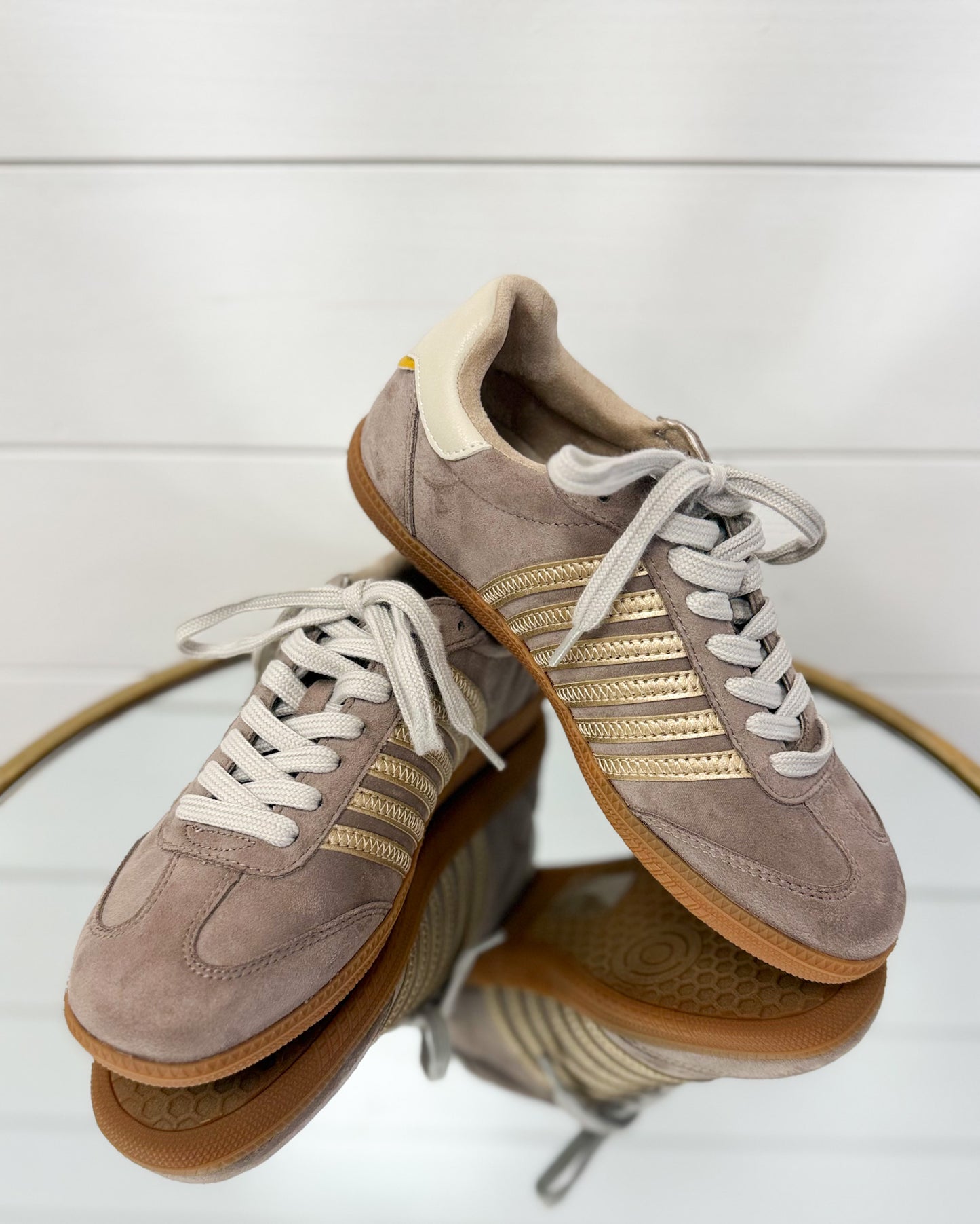Stevie - Mink Suede