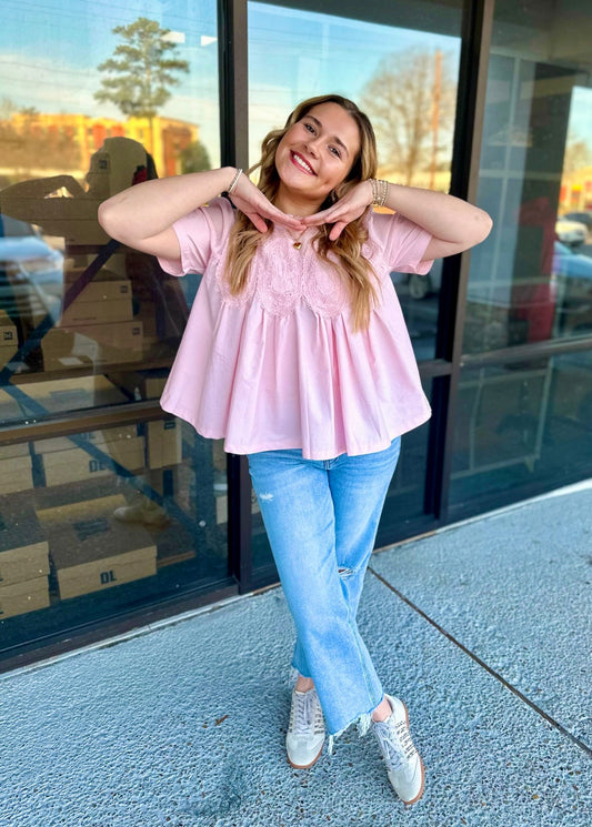 Christina Top - Light Pink