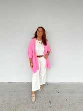 Load image into Gallery viewer, Sweet Linen Tunic - Pink
