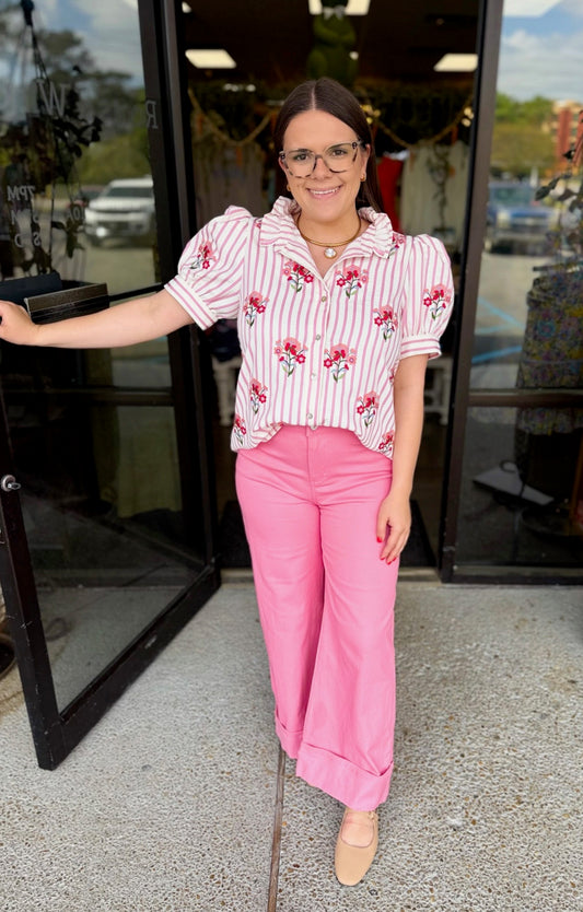 Rosie Please Denim - Pink
