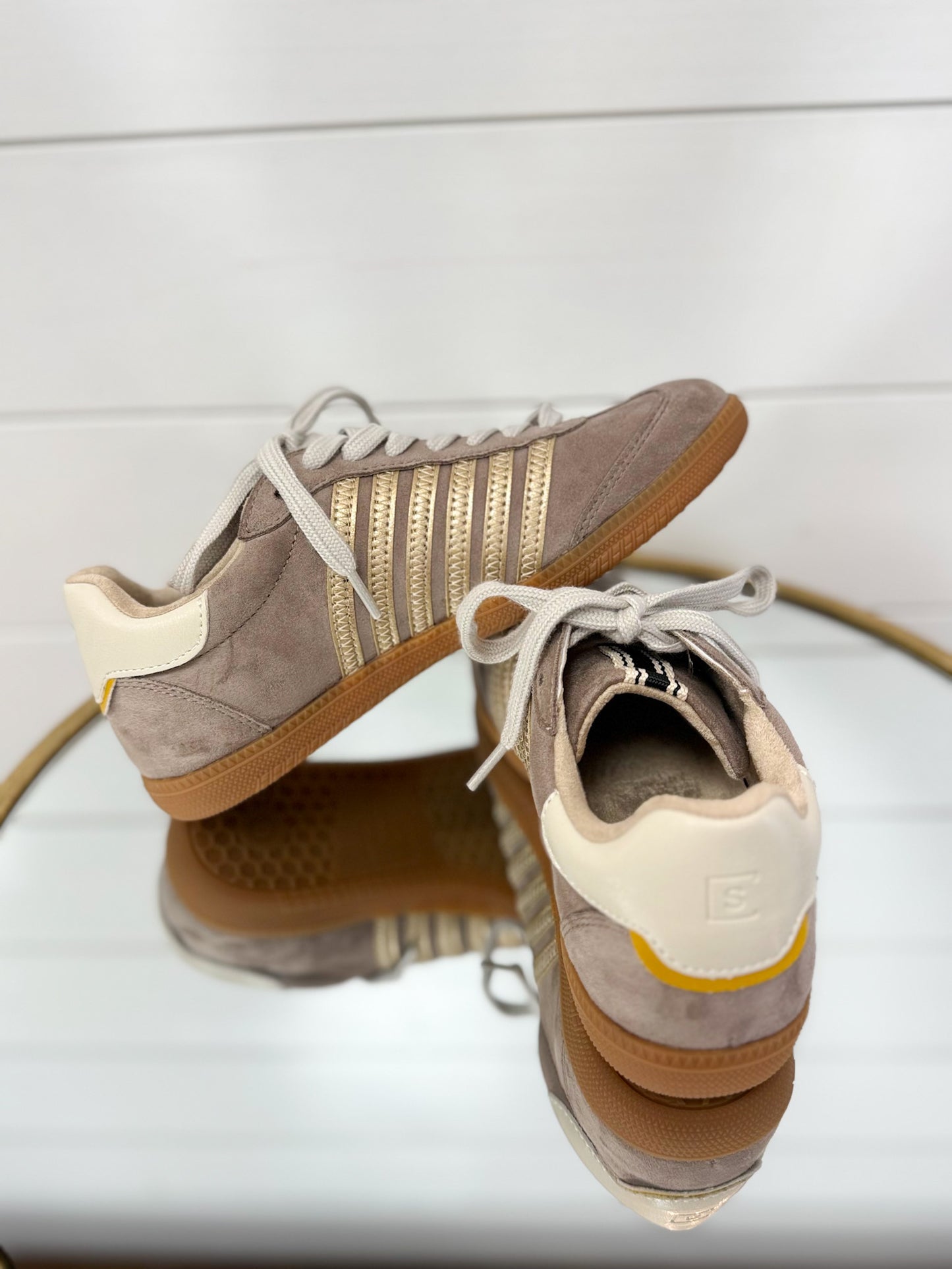 Stevie - Mink Suede