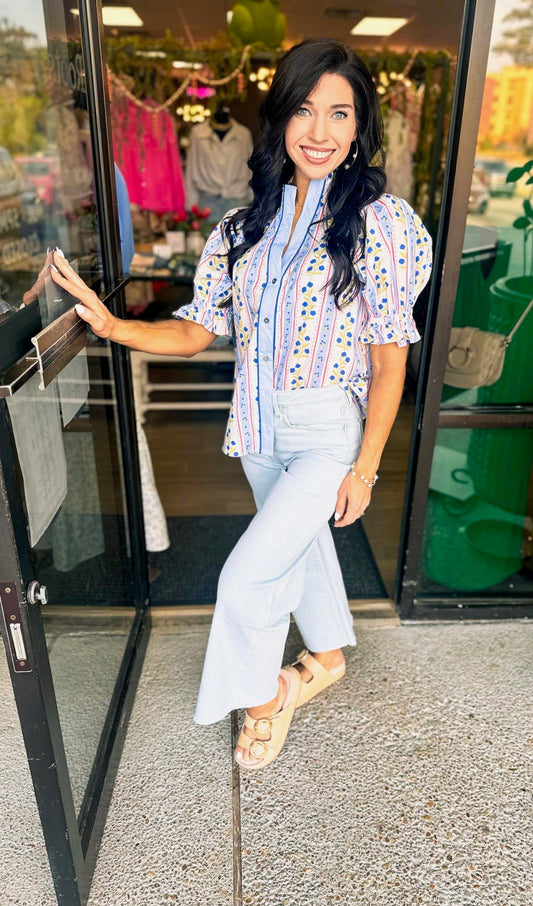Trisha Top - blue