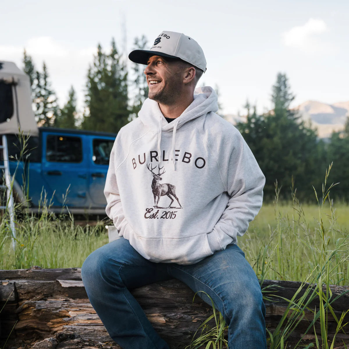 Whitetail Deer Fleece Hoodie