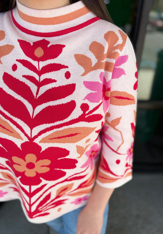 Tammy Sweater - Pink Mix