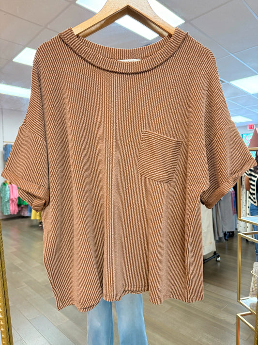 Ribbed Cutie - Brown