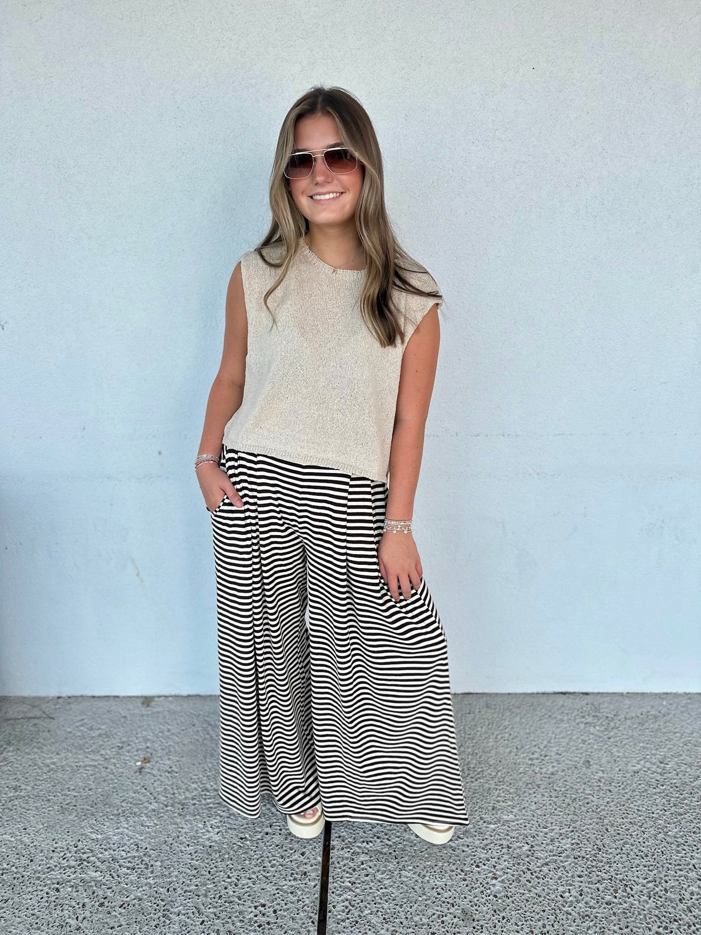 Holly Top - taupe