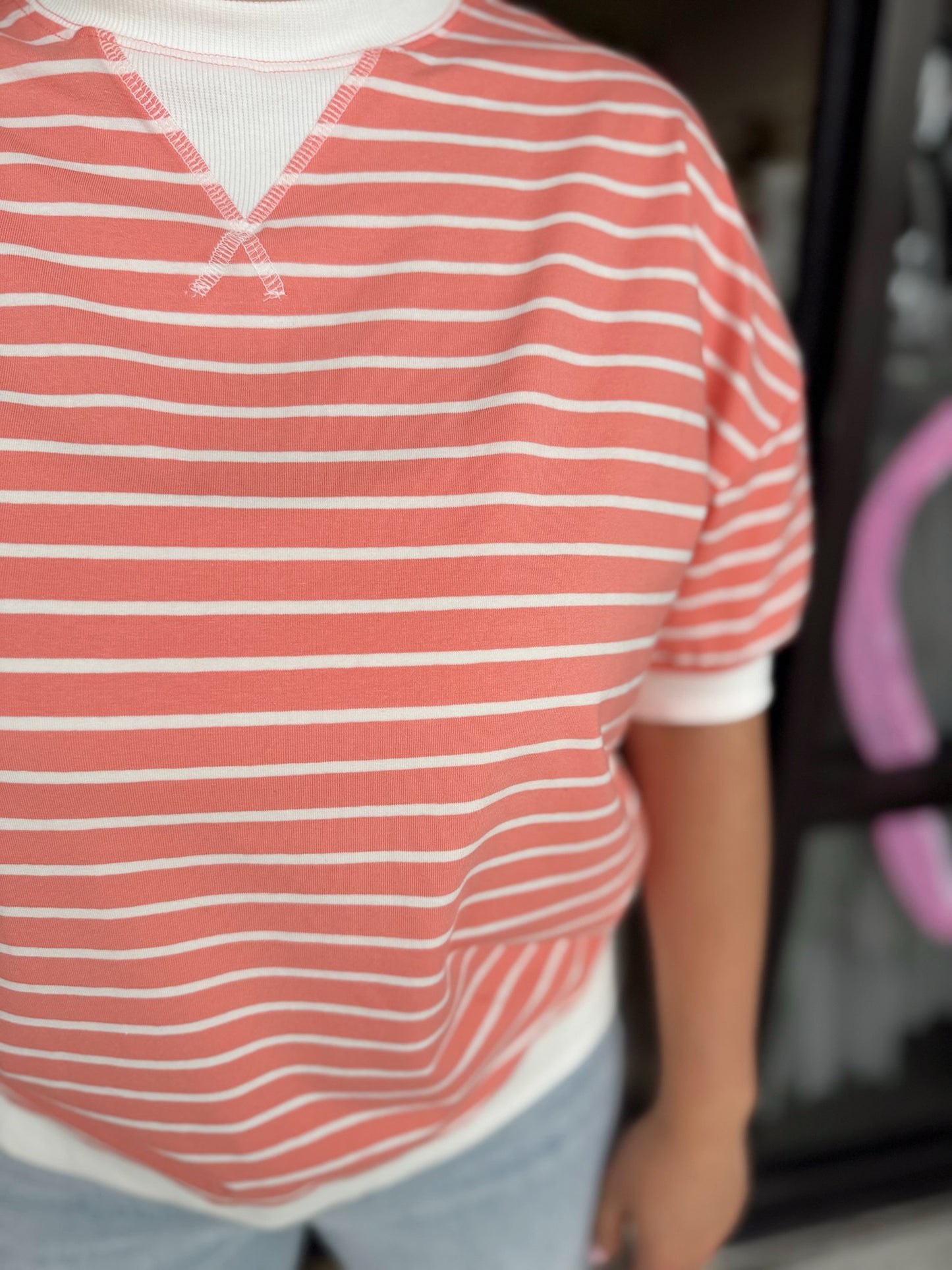 Alena Top - Coral
