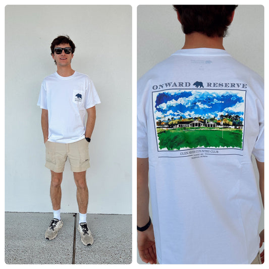 Glen Arven Tee - White