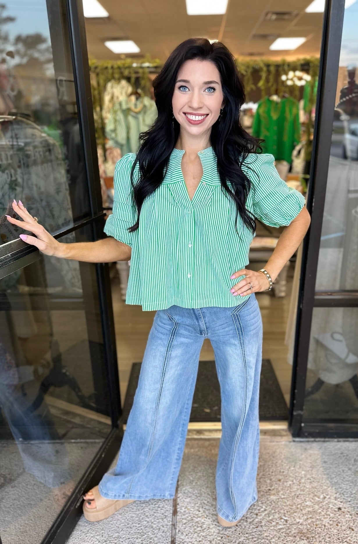 Finish Up Top - Green