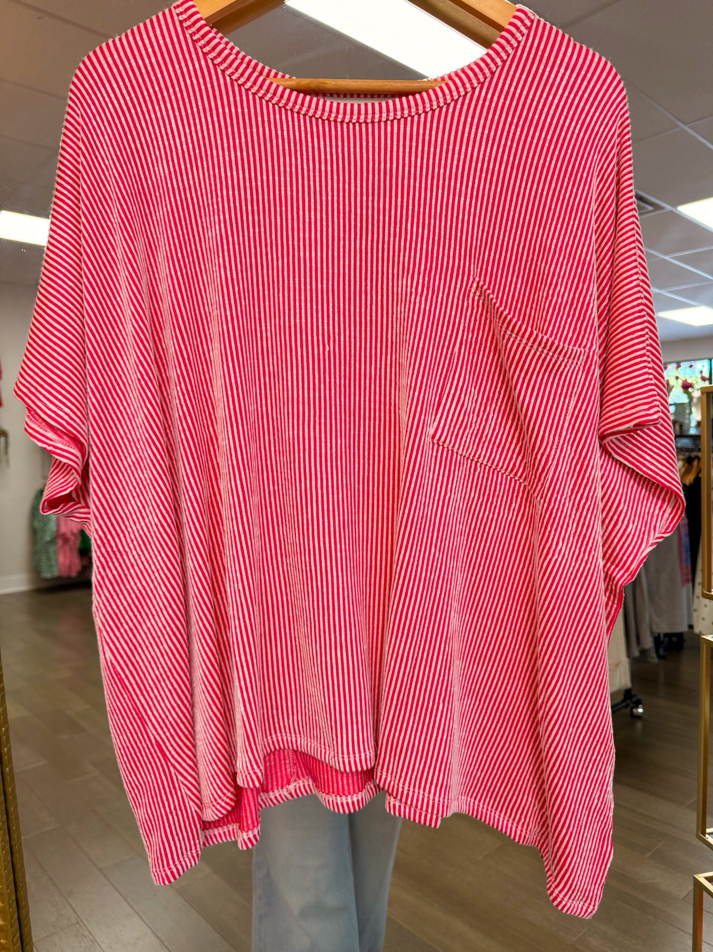 Britt Top - Hot Pink