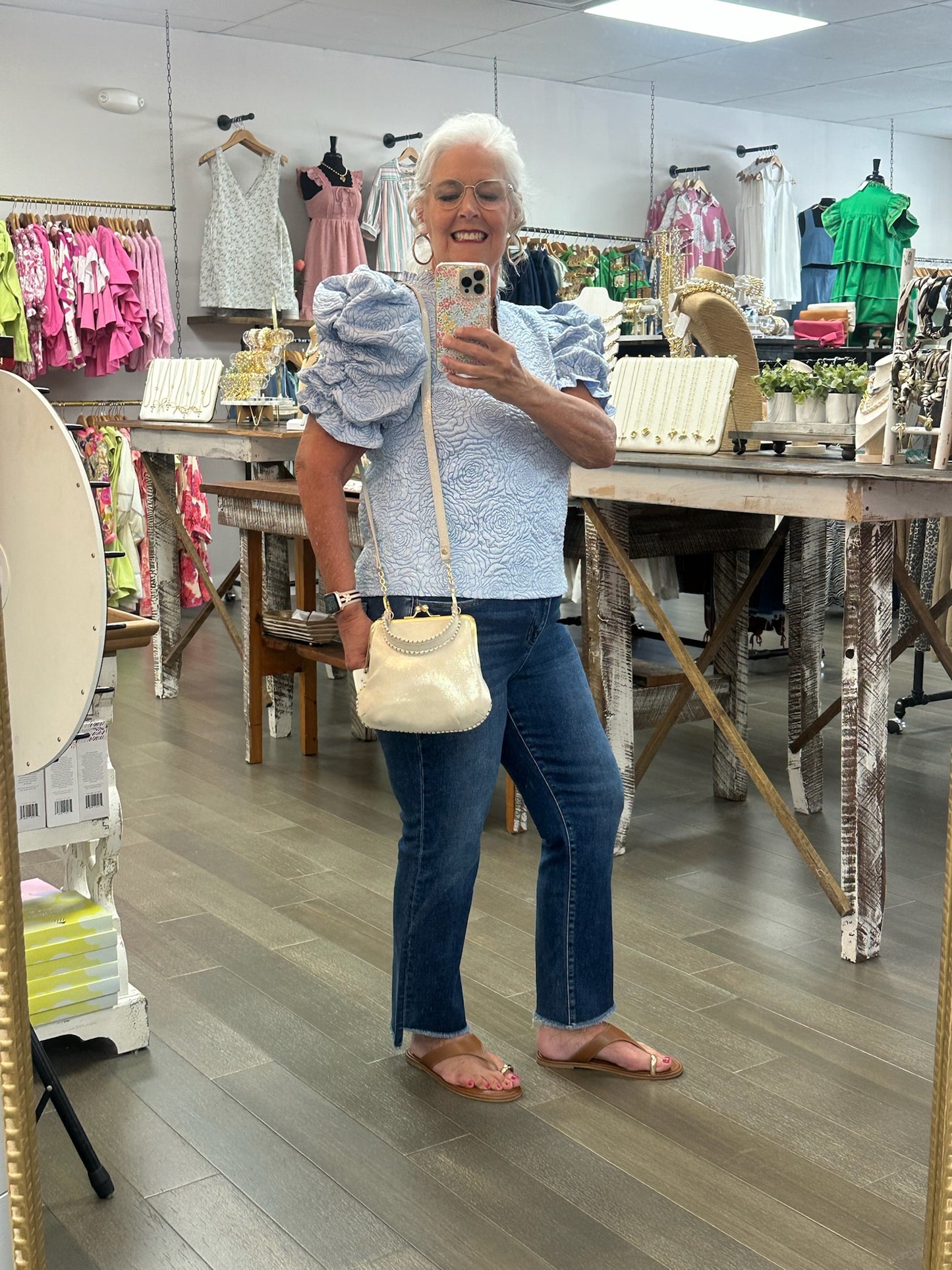Mallie Top - Blue