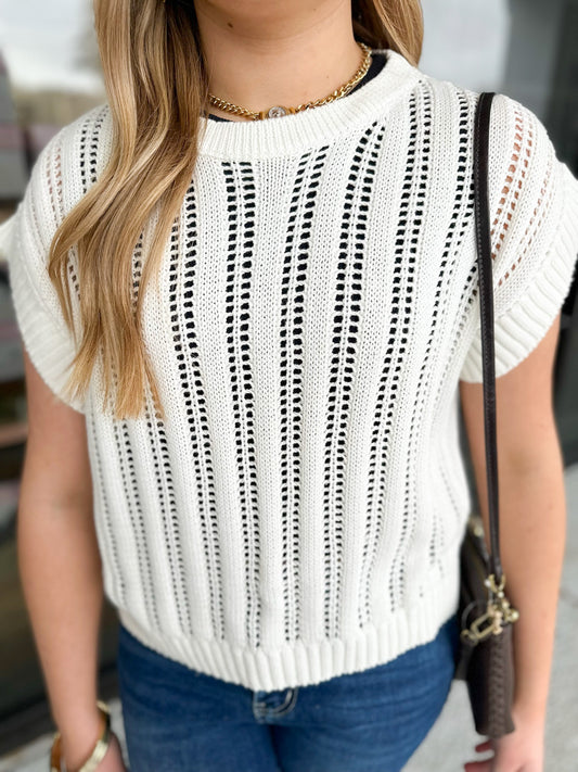 Franklin Top - Off White