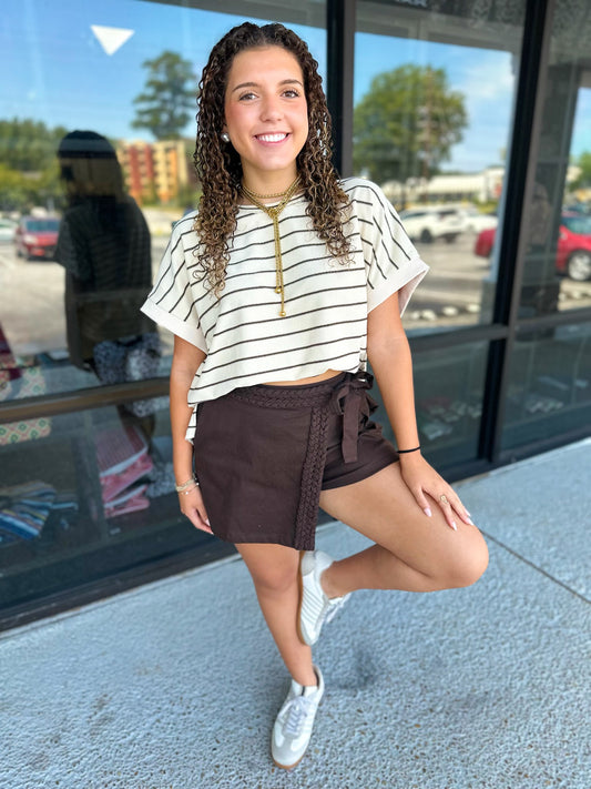 Braided Kiss Skort