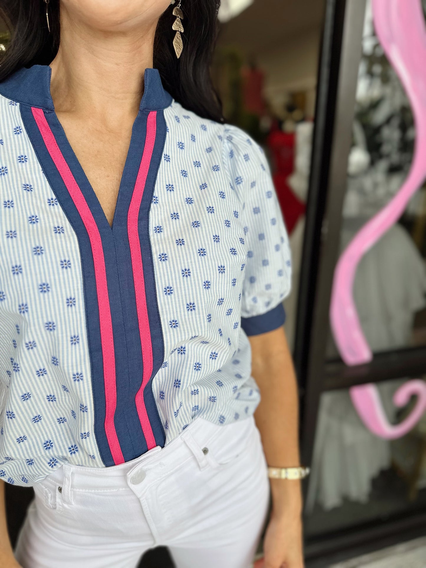 Jillian Top - blue
