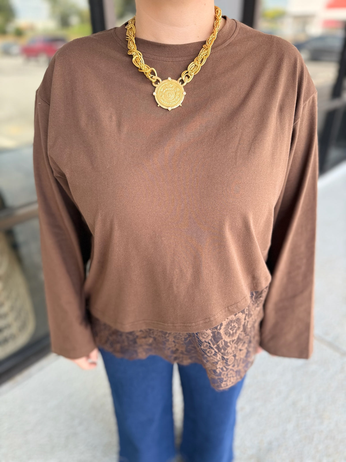 Lace Lace Baby - dark brown