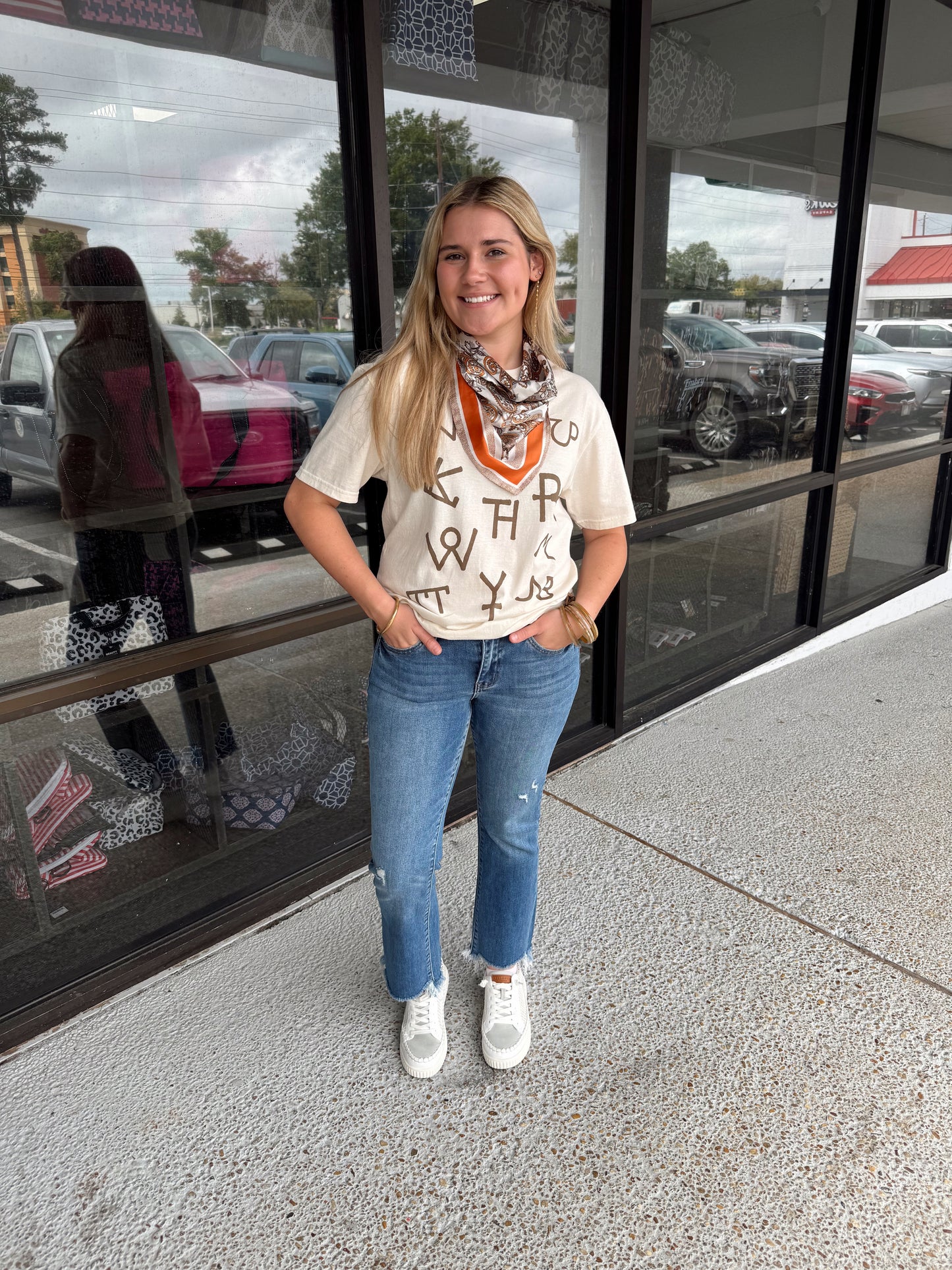 Gina Brand Tee-Cream