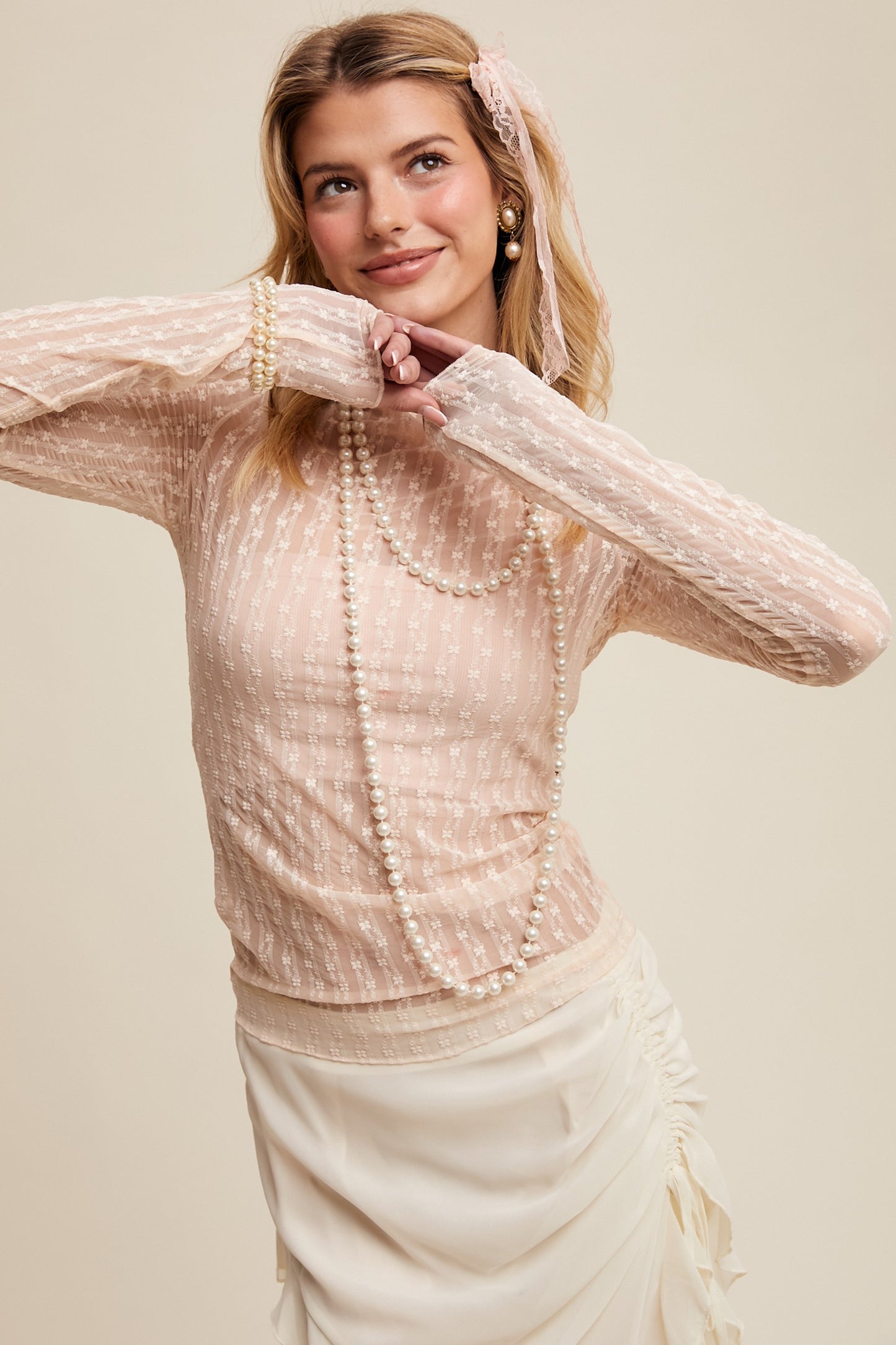 Ditzy Lace Mesh