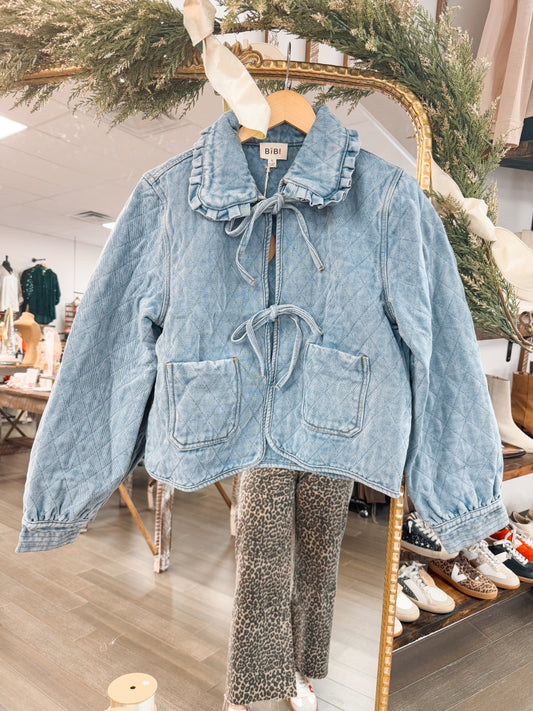 Keeping It Girly Denim Jacket