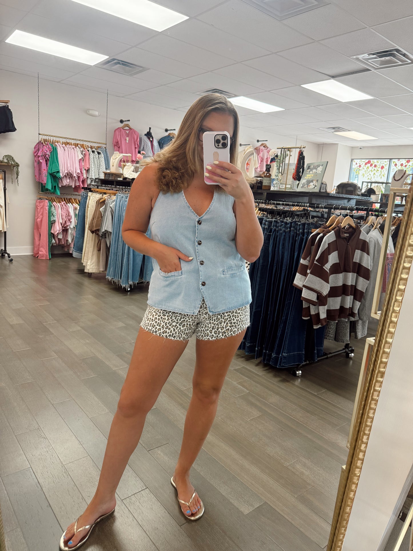 Halter Denim Baby