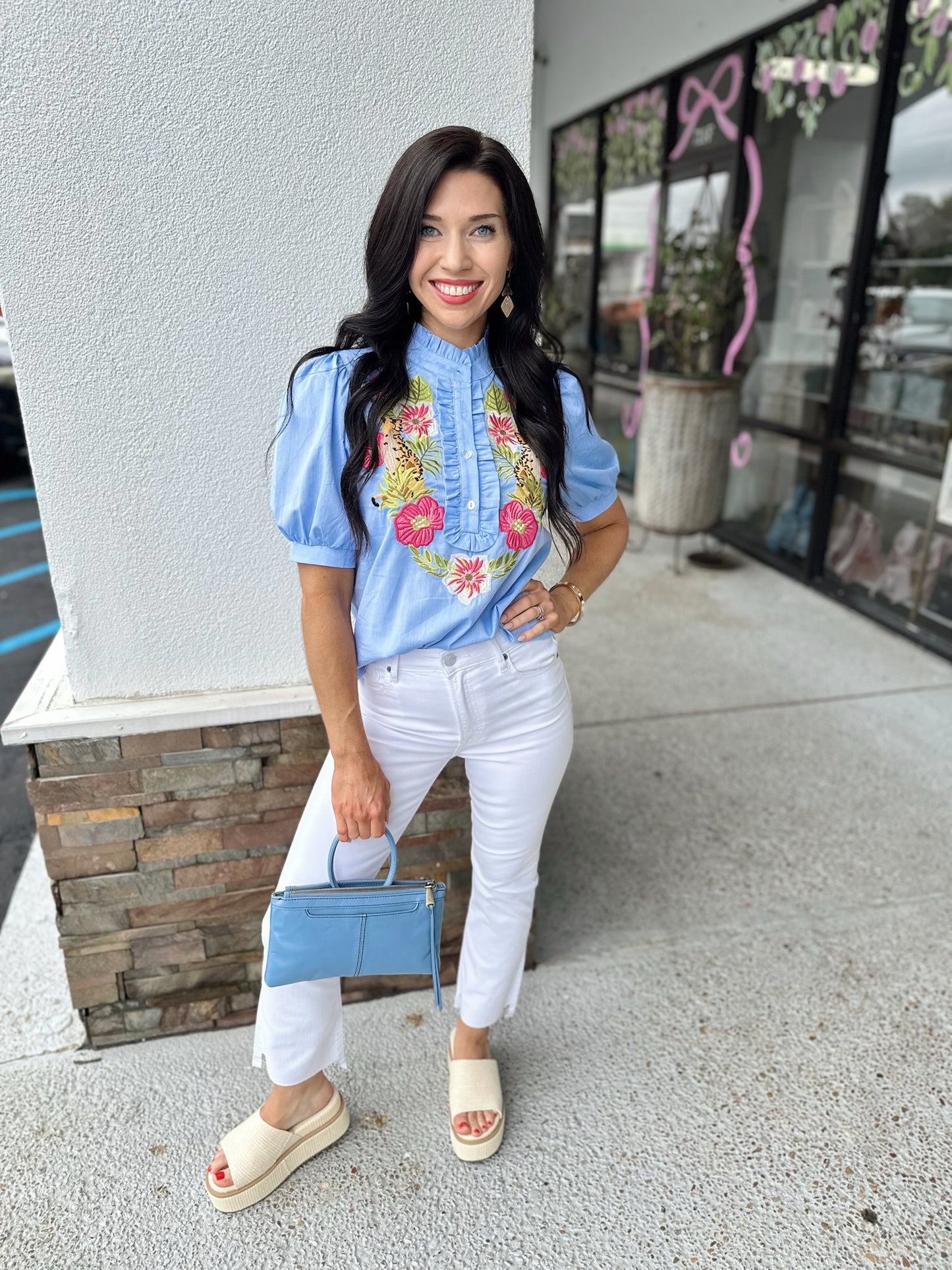 Wild One Top - blue