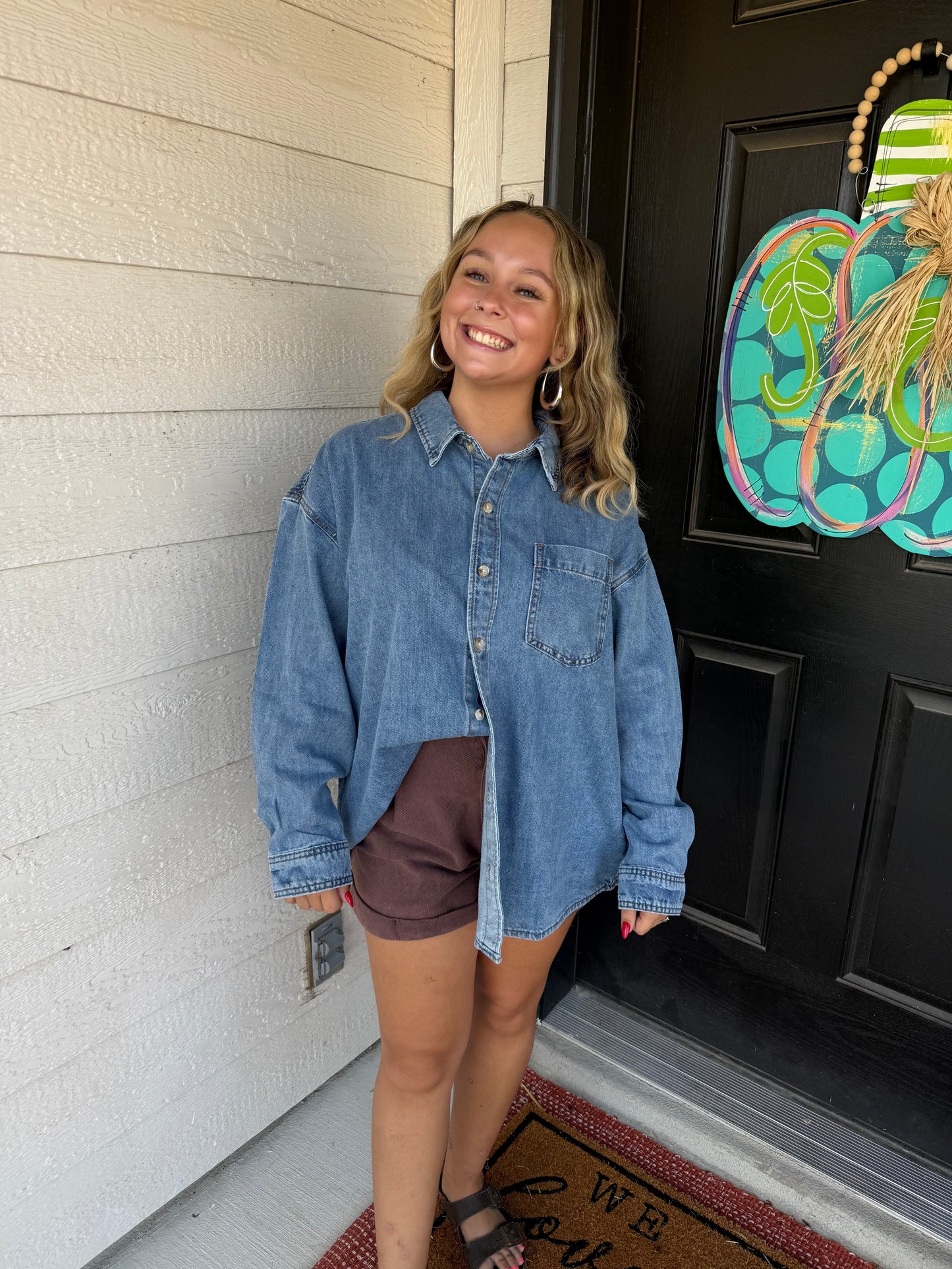 Denim Babe Shacket