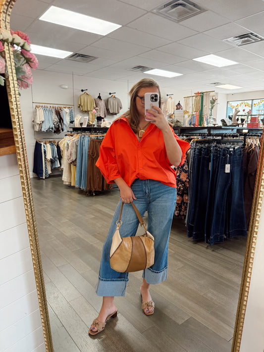 Rachel Top - coral