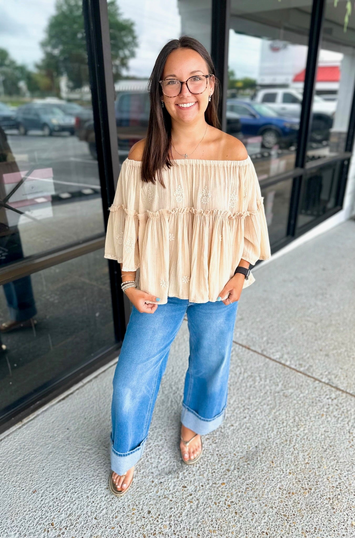 Almond Girl Top