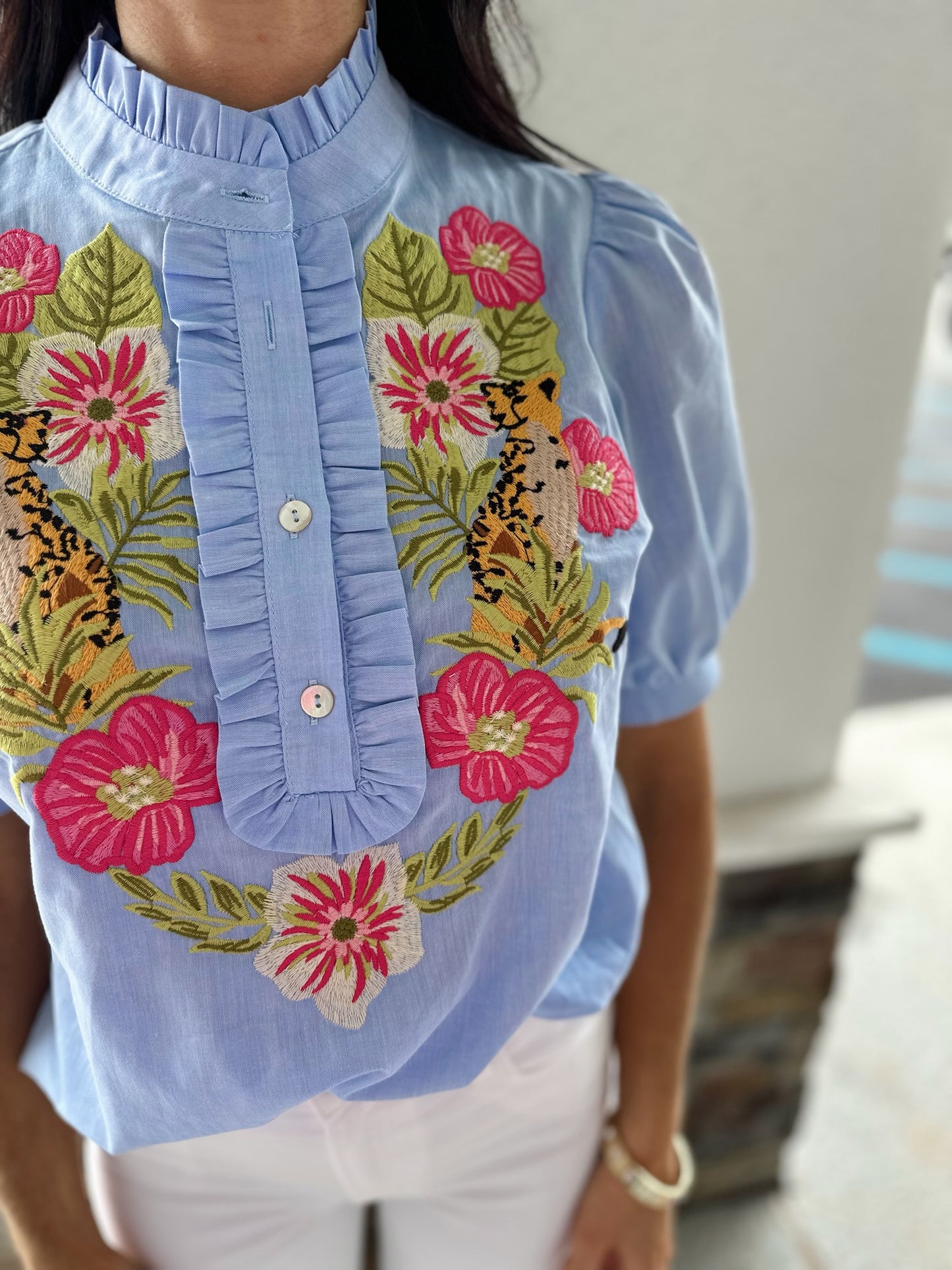 Wild One Top - blue