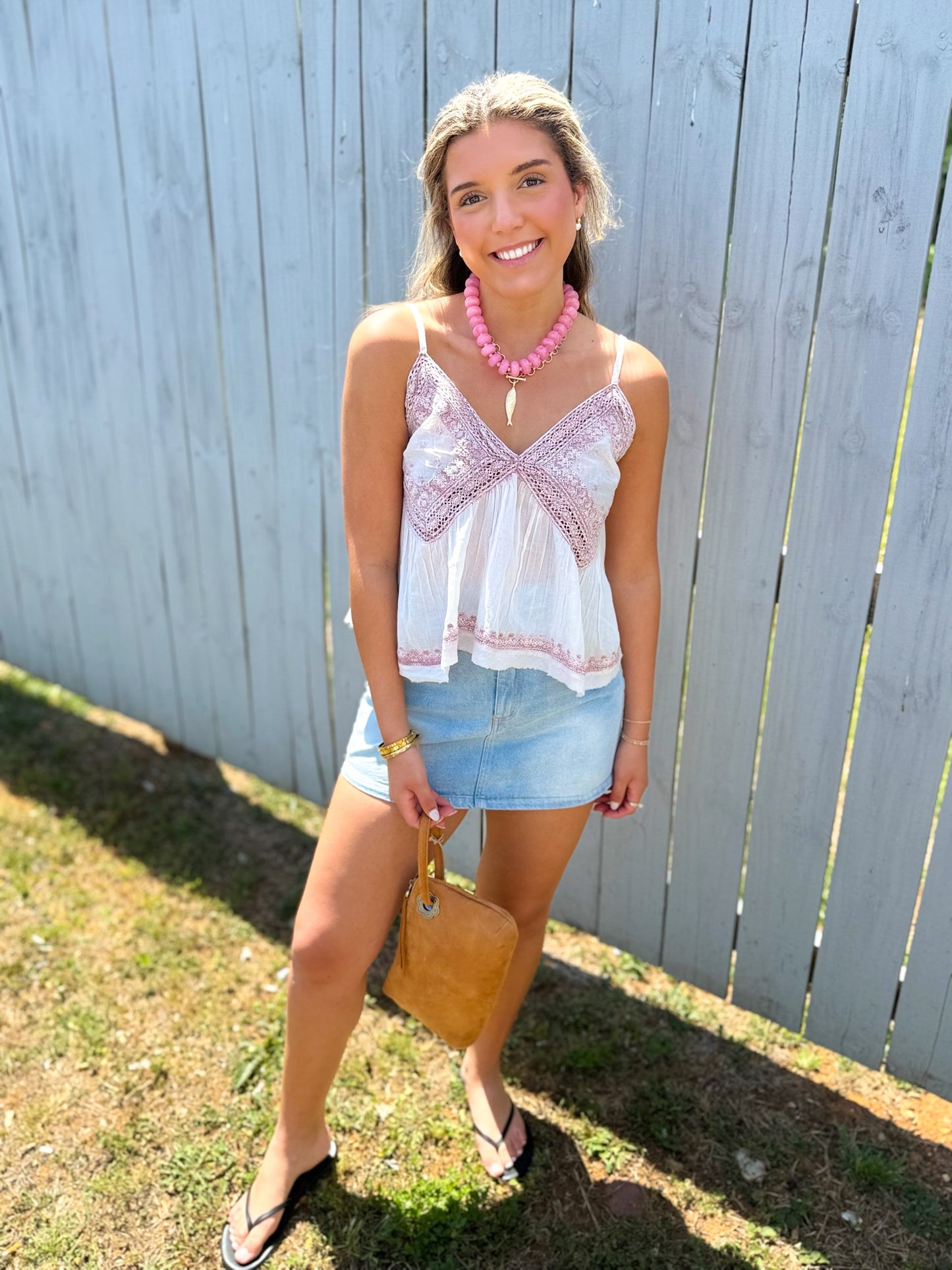 Gazelle Top - rose pink