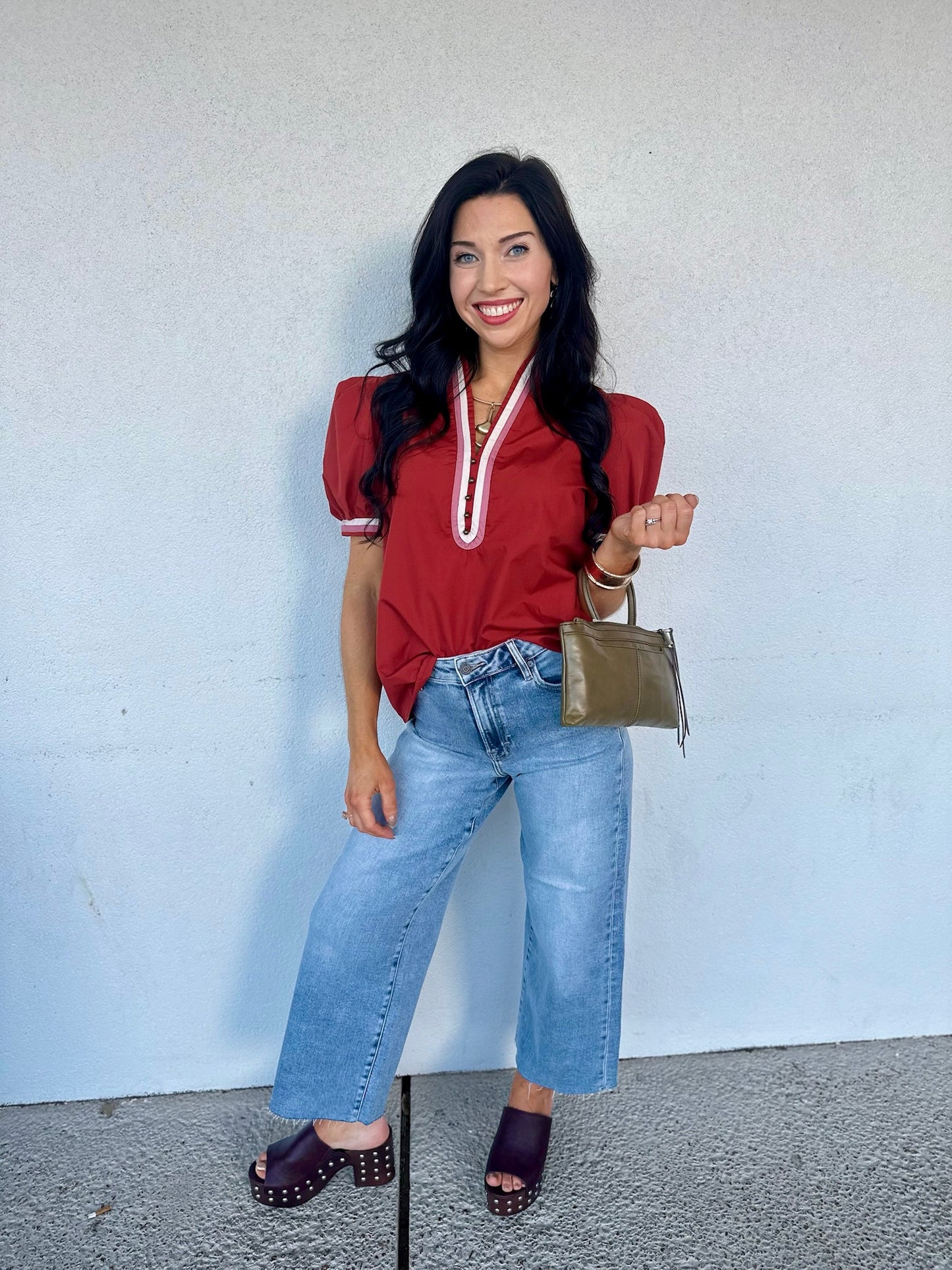 Color Pop Top - rust