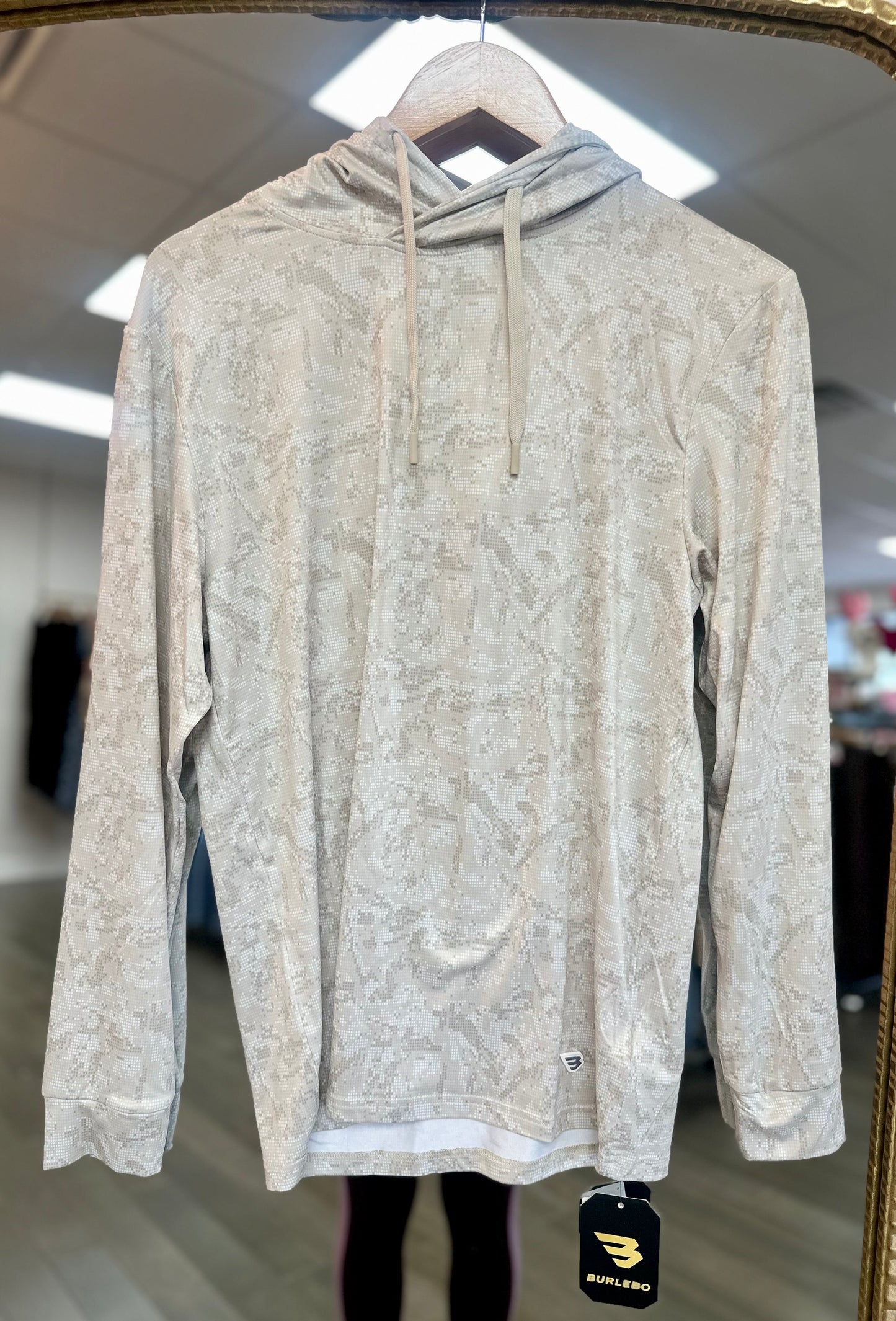 Performance Hoodie - Digi Camo Ivory