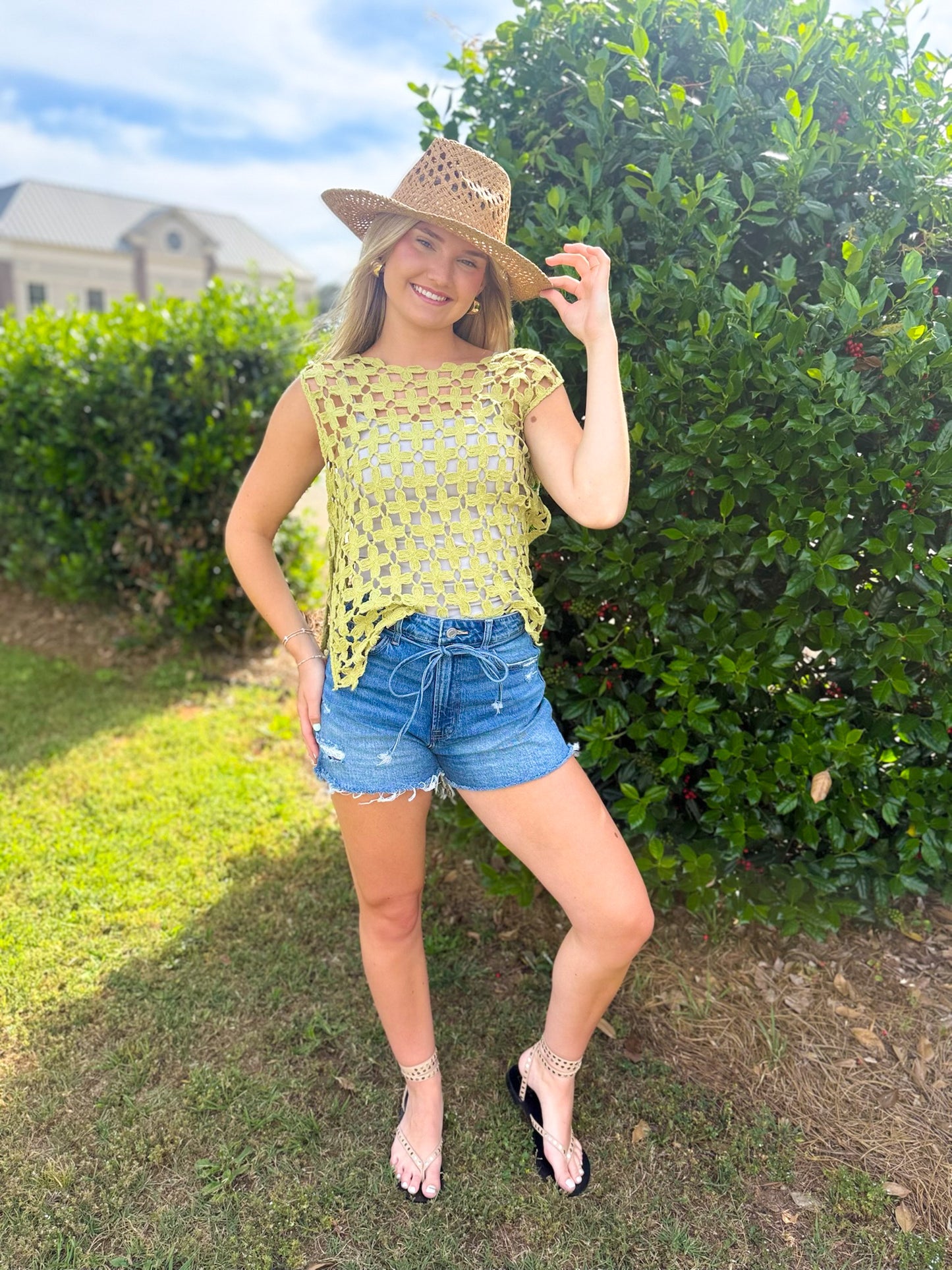 Coolest Drawstring Mom Shorts