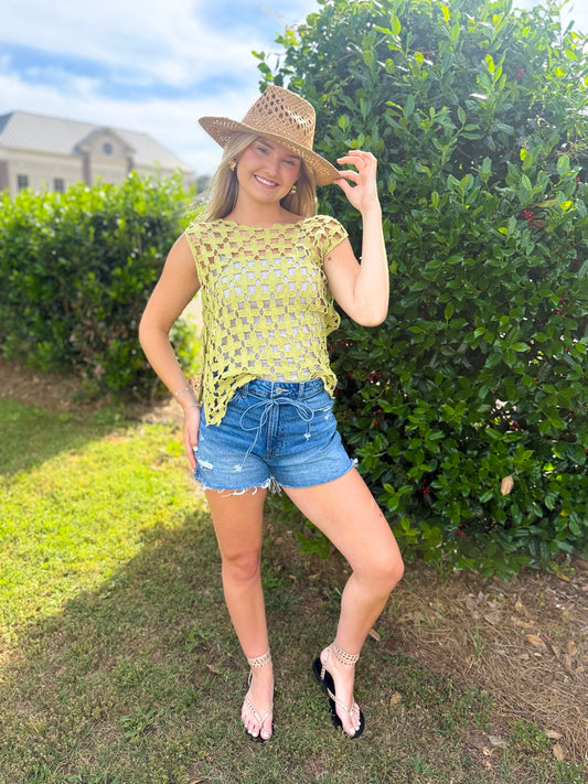 Summer Breeze Top - light green