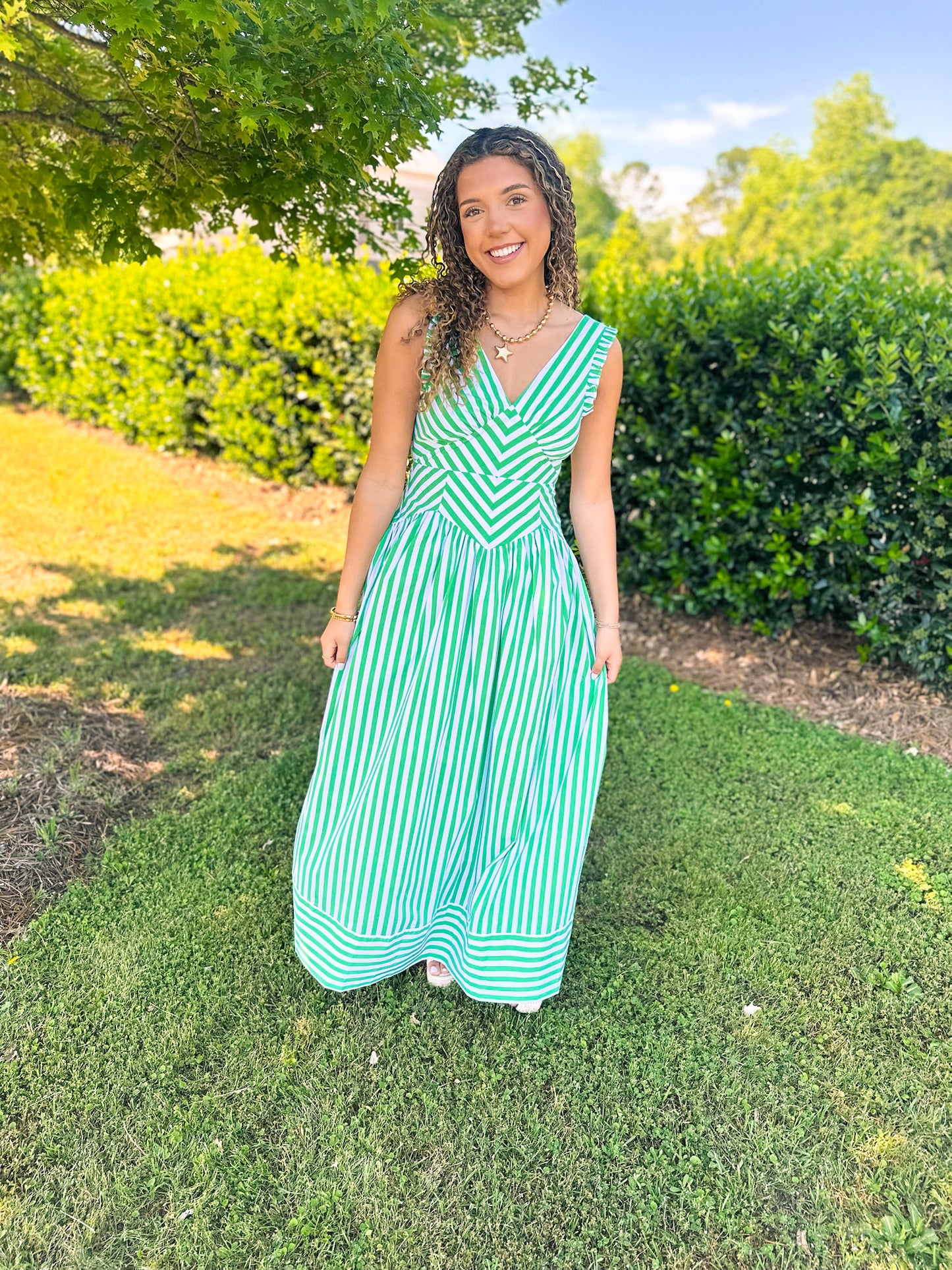 Striped Babe Maxi