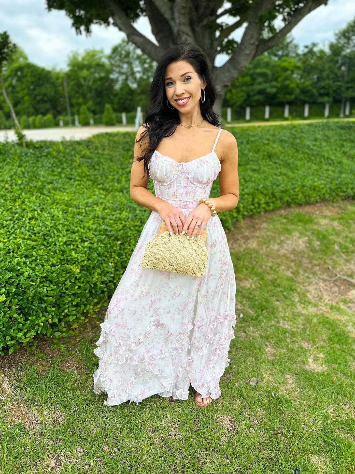 Zoey Maxi - Light Pink Mix