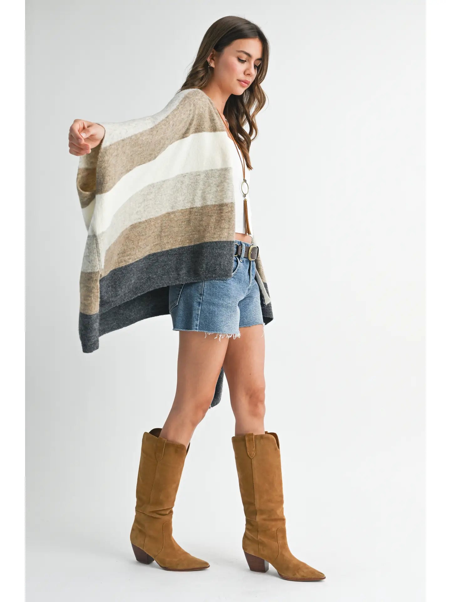 Zuri Poncho Caridgan
