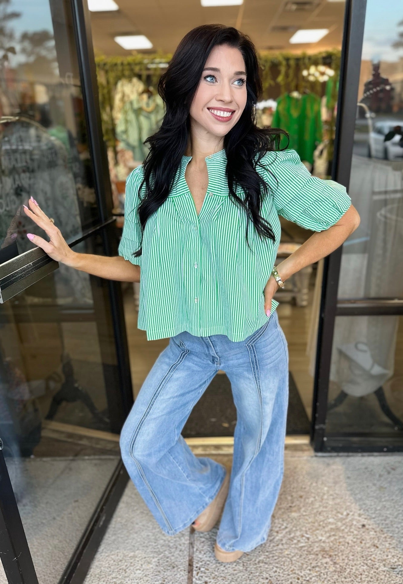 Finish Up Top - Green