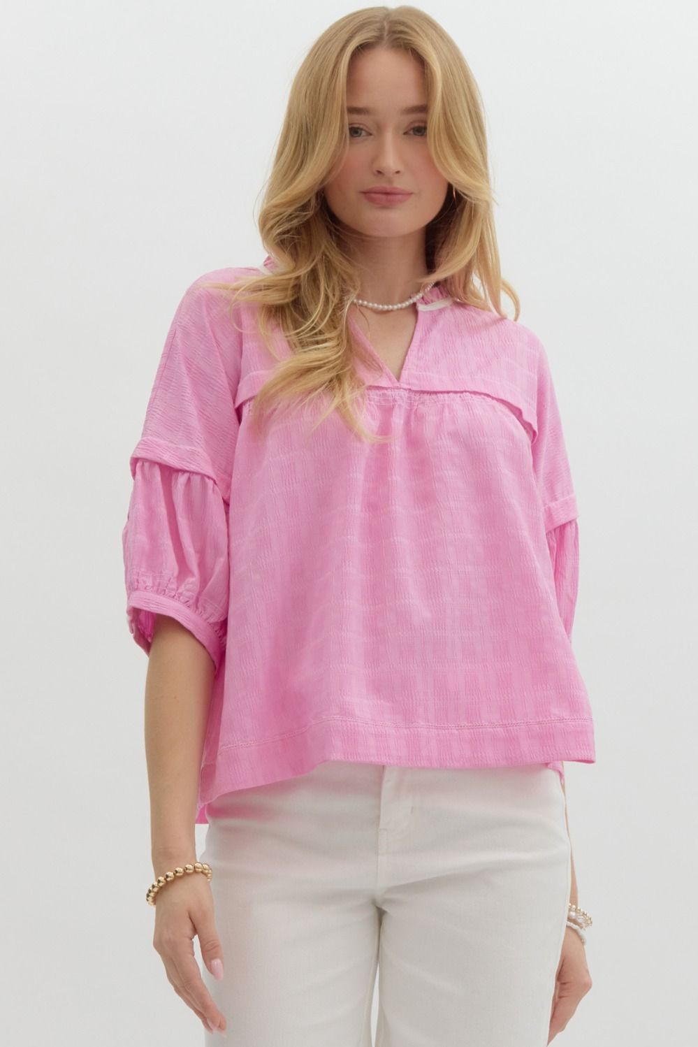 Cotton Candy Top - Pink