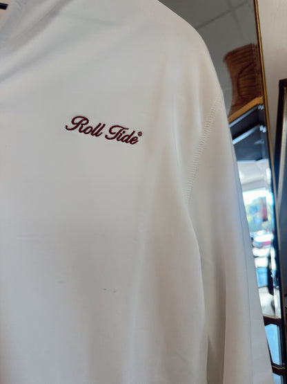 Flow Pullover - Vintage Roll Tide - White